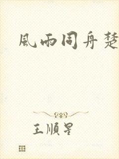风雨同舟楚秋