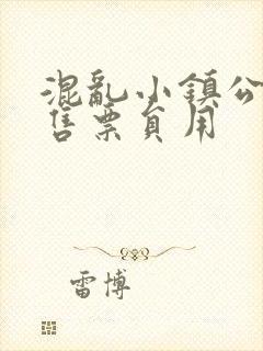 混乱小镇公交车售票员用