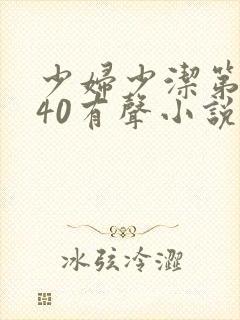 少妇少洁第1一40有声小说