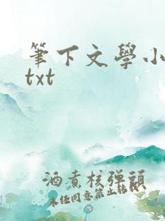 笔下文学小说网txt