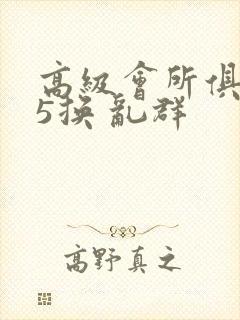 高级会所俱乐部5换 乱群