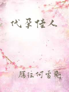 代孕佳人