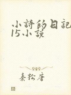 小诗的日记1一15小说