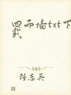 四面墙txt下载