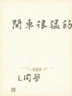 开车很猛的古文