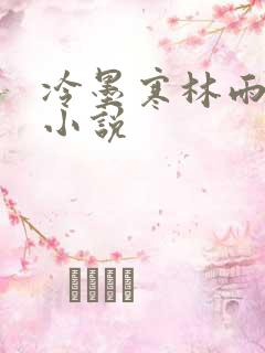 冷墨寒林雨彤的小说