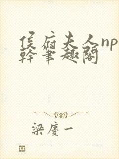 侯府夫人np高干笔趣阁