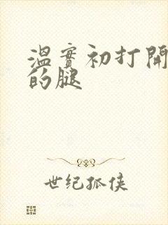 温实初打开眉庄的腿