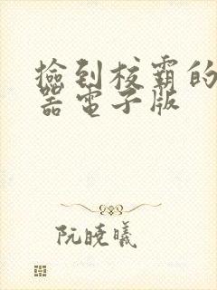 捡到校霸的遥控器电子版