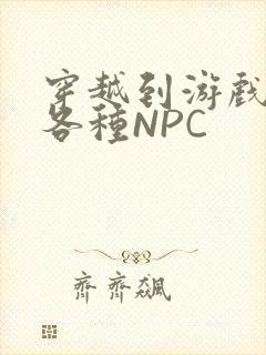 穿越到游戏里和各种NPC