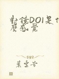 对镜DOI是什么感觉