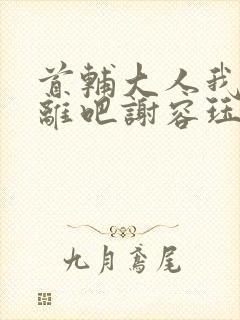 首辅大人我们和离吧谢容珏