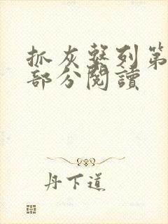 抓灰系列第33部分阅读