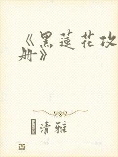 《黑莲花攻略手册》