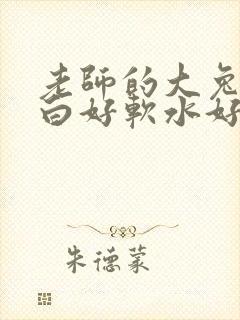 老师的大兔子好白好软水好多