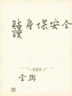 贴身保安全文阅读