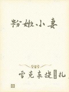 粉嫩小妻