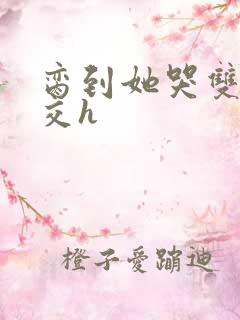 脔到她哭双根宫交h