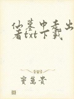 仙墓中走出的强者txt下载