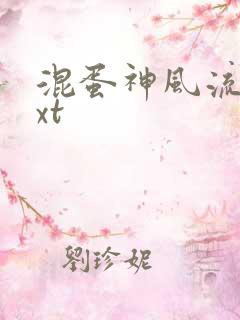 混蛋神风流史txt