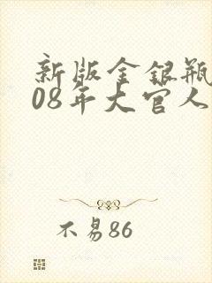 新版金银瓶2008年大官人