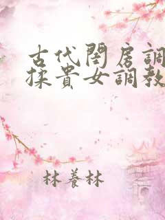古代闺房调教h揉贵女调教记