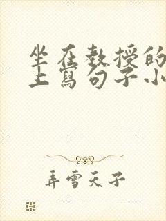 坐在教授的根茎上写句子小说