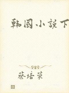 韩国小说下载
