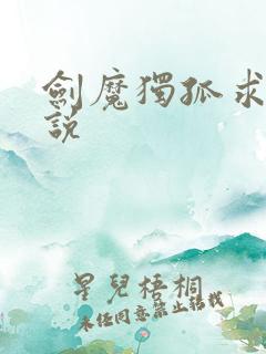 剑魔独孤求败小说