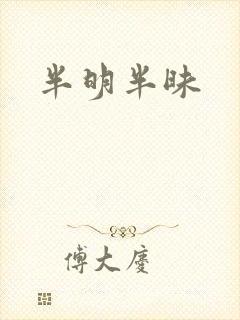 半明半昧