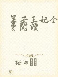 呆子王妃全文免费阅读