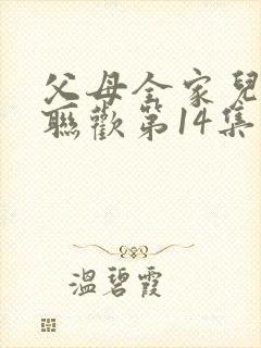 父母全家儿女大联欢第14集