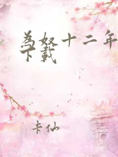 为奴十二年迅雷下载