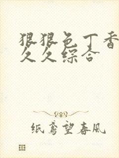 狠狠色丁香婷婷久久综合