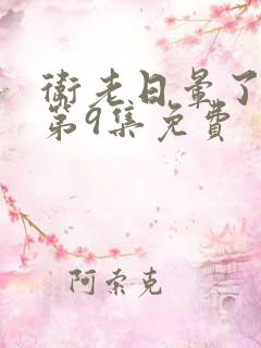 卫老日晕了淑蓉第9集免费