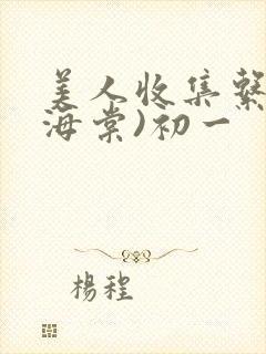 美人收集系统(海棠)初一