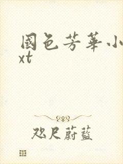 国色芳华小说txt