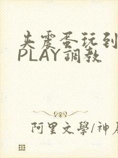 夹震蛋玩到失禁PLAY调教