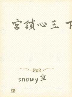 宫锁心玉 下载