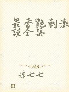 最香艳刺激的小说全集