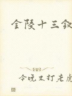 金陵十三钗原著