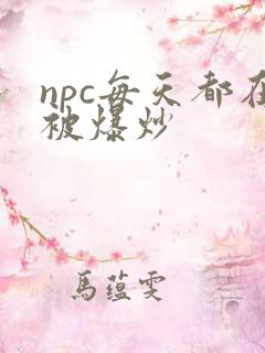 npc每天都在被爆炒