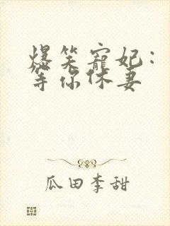 爆笑宠妃：爷我等你休妻