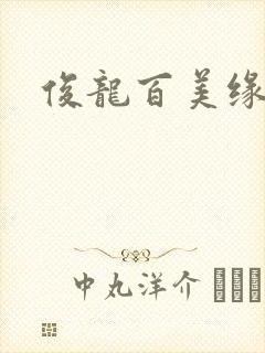 俊龙百美缘小说