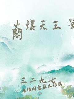火爆天王 笔趣阁