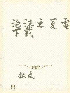 泡沫之夏电视剧下载