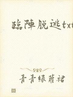 临阵脱逃txt
