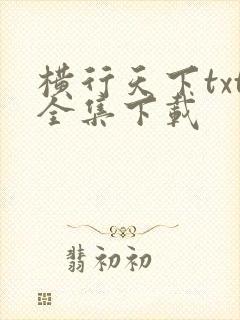 横行天下txt全集下载
