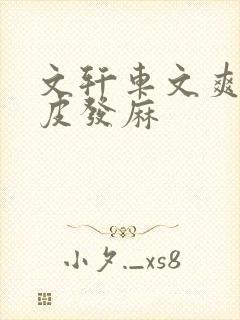 文轩车文爽到头皮发麻