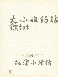 大小姐的贴身保镖txt